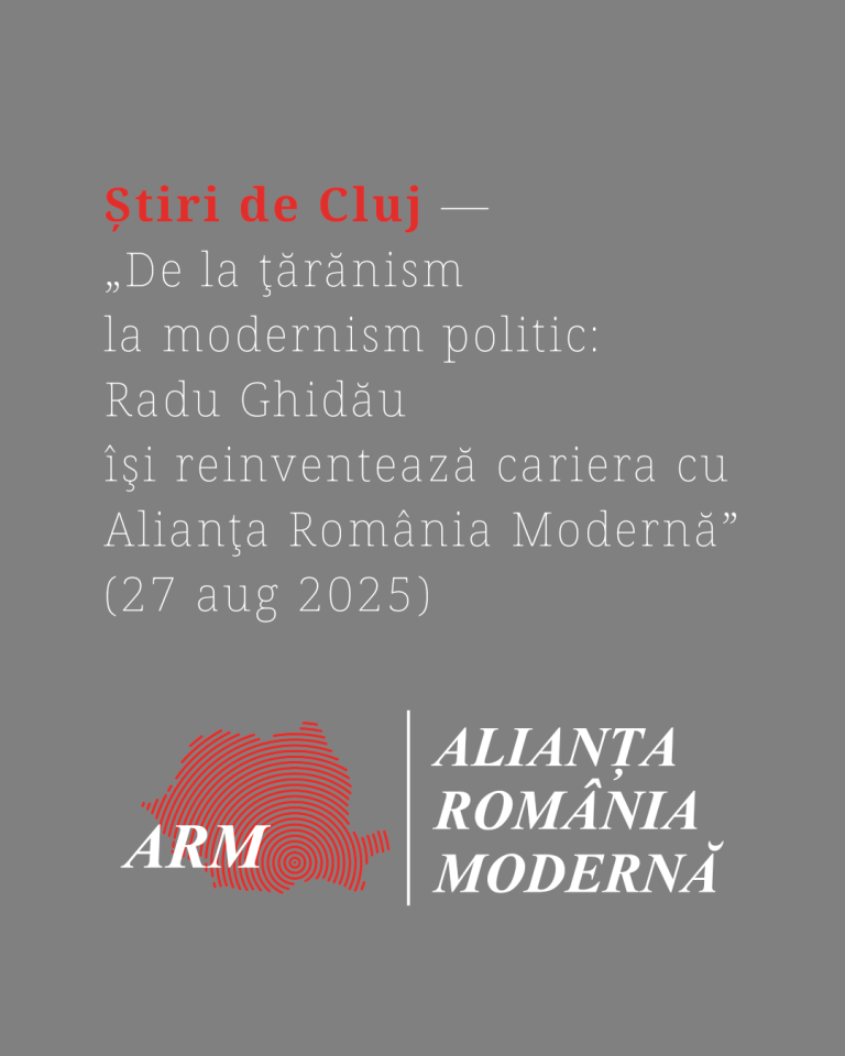 Apariții în presă 27 august 2025 [Știri de Cluj]