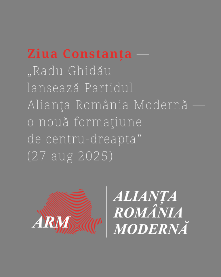 Apariții în presă 27 august 2025 [Ziarul Constanța]