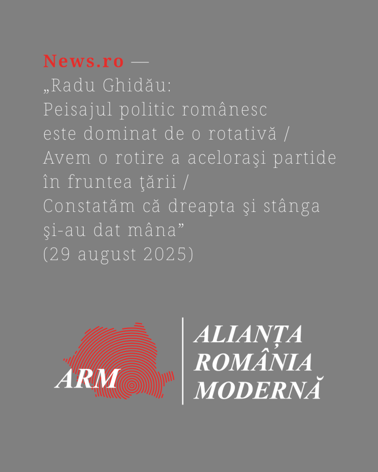 Apariții în presă 29 august 2025 [News.ro]
